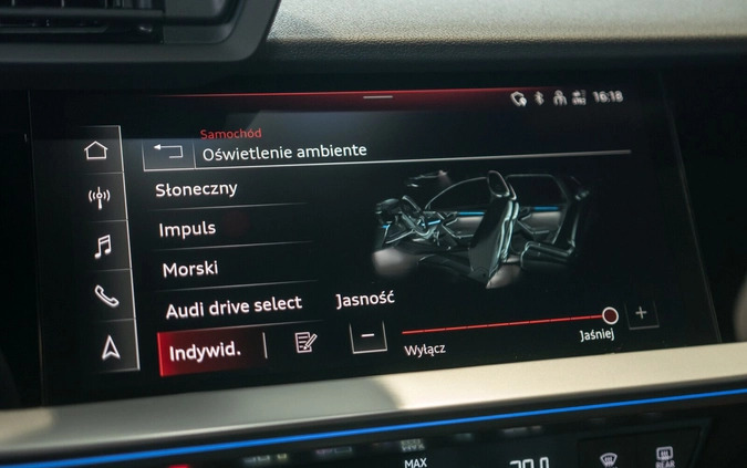 Audi A3 cena 172848 przebieg: 5, rok produkcji 2024 z Piechowice małe 379